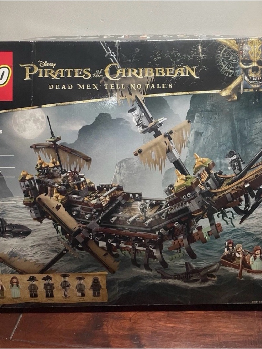 LEGO Disney Pirates of the Caribbean Black Ship Building Set - Brown & Black